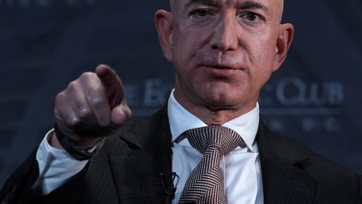 Jeff Bezos Speaks At Economic Club Of Washington