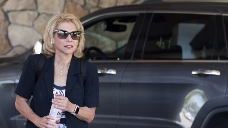 Shari Redstone at the Allen & Co conference in Sun Valley