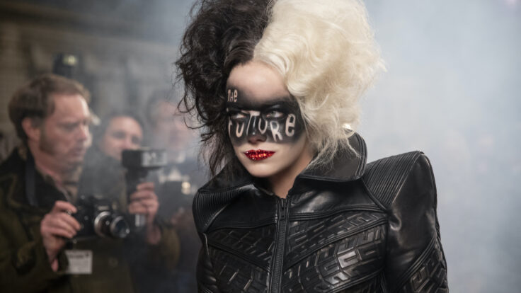 Emma Stone as Cruella in Cruella