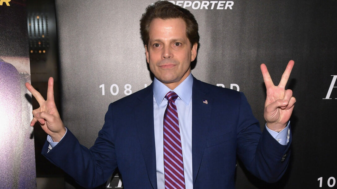 Anthony Scaramucci attends The Hollywood Reporter's Most Powerful People In Media 2018