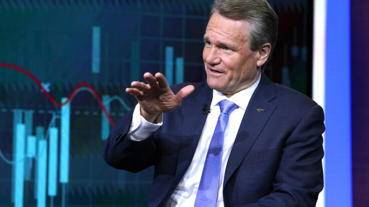 Bank Of America CEO Brian Moynihan in 2020