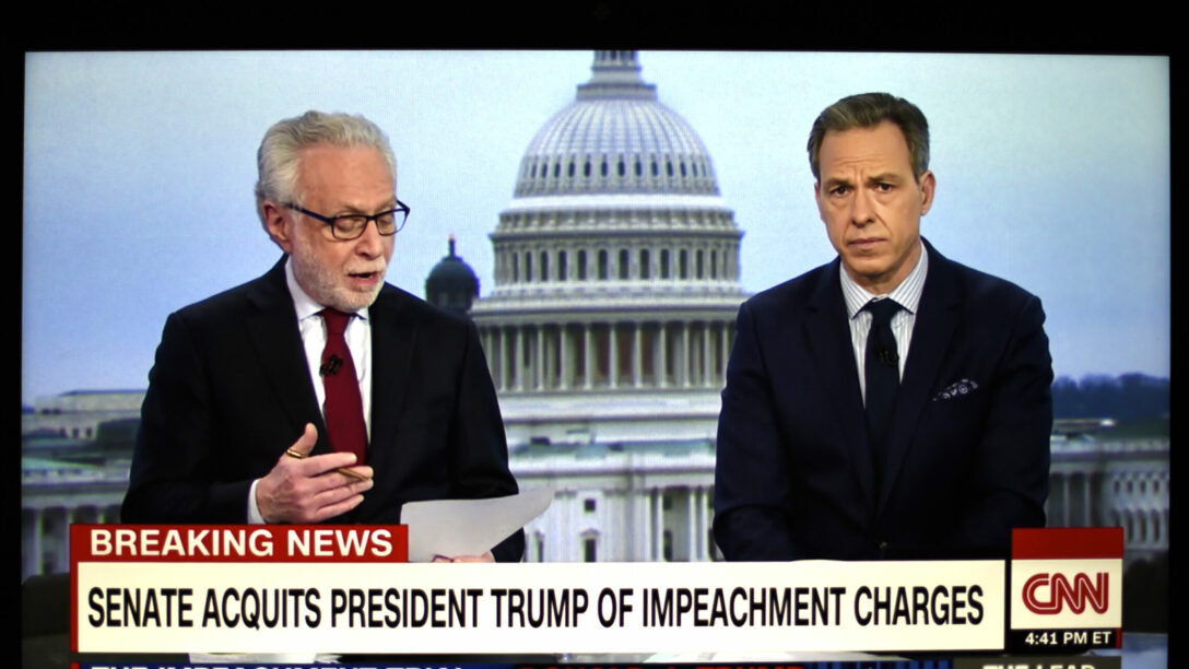 Wolf Blitzer and Jake Tapper on CNN