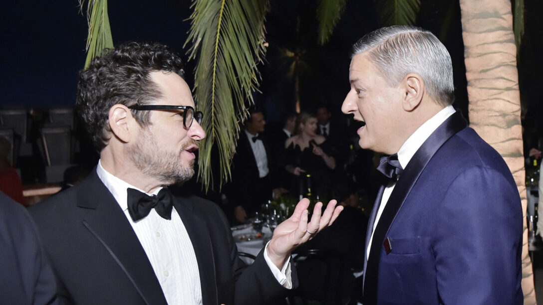 Ted Sarandos and JJ Abrams