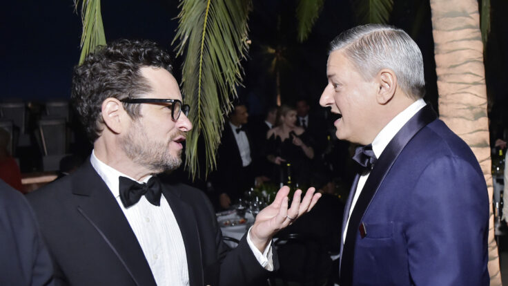 Ted Sarandos and JJ Abrams