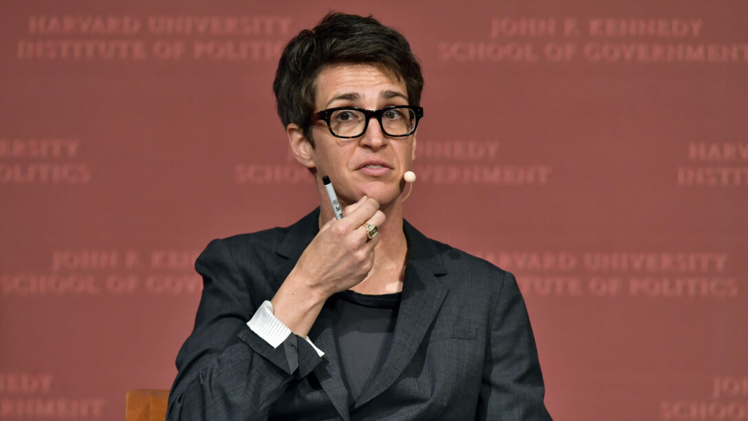 Rachel Maddow Speaks At Harvard