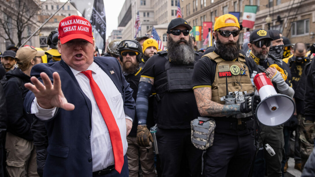 Proud Boys demonstration