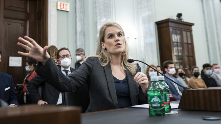 Facebook Whistle Blower Frances Haugen