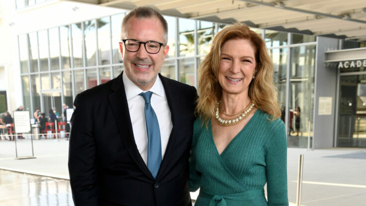 Bill Kramer and Dawn Hudson