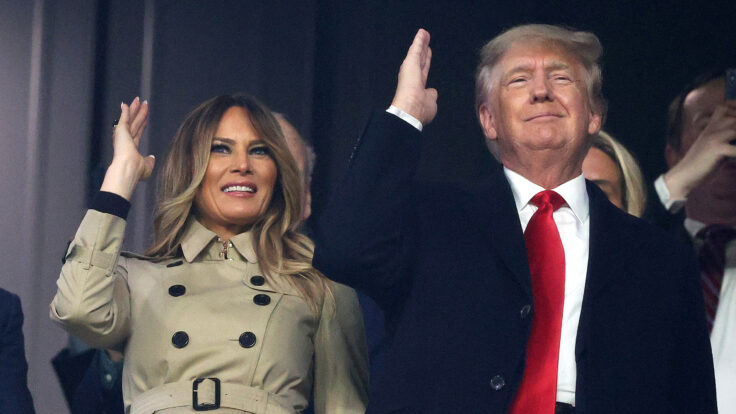 Donald and Melania Trump