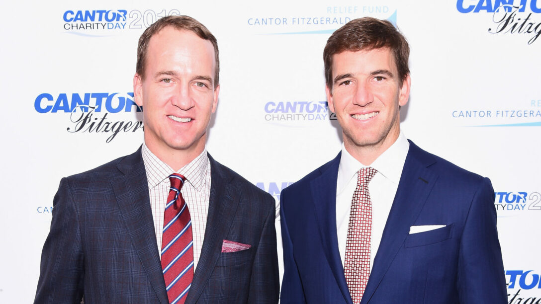 Peyton and Eli Manning