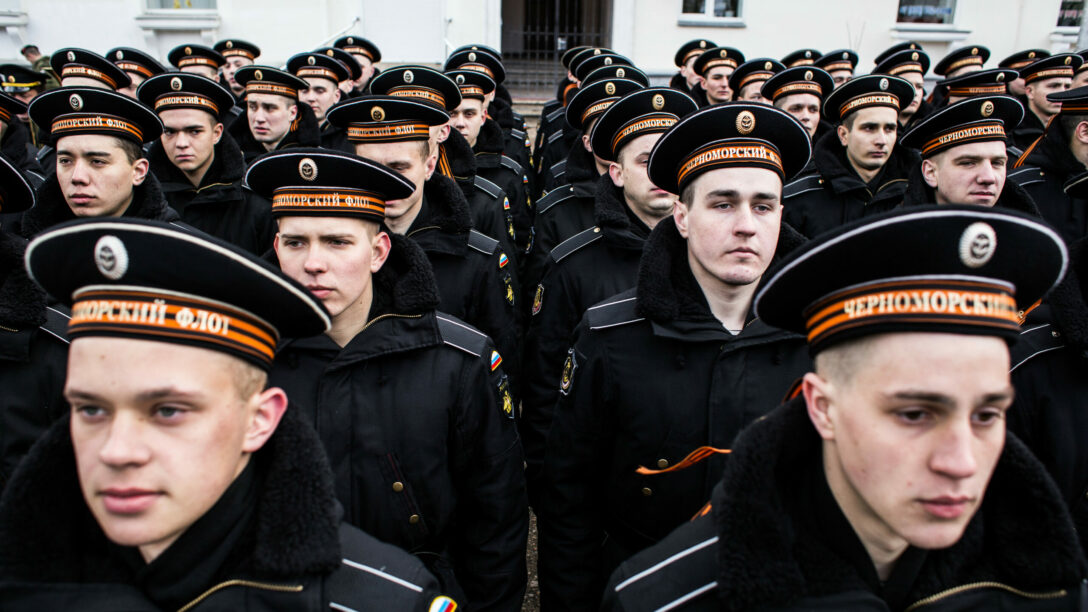 Russian troops