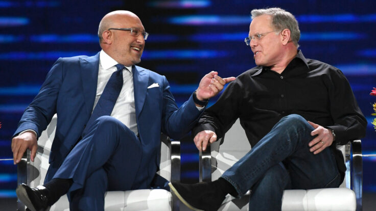 Aryeh Bourkoff and David Zaslav