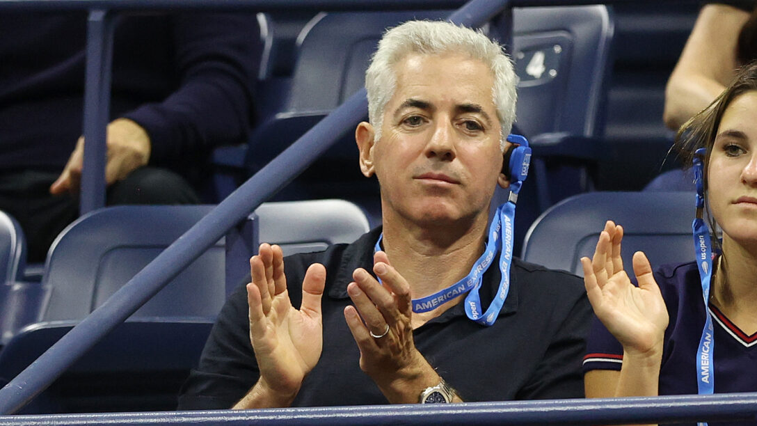 Bill Ackman at the 2021 US Open