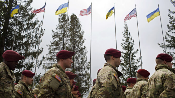 American troops in Ukraine, 2015