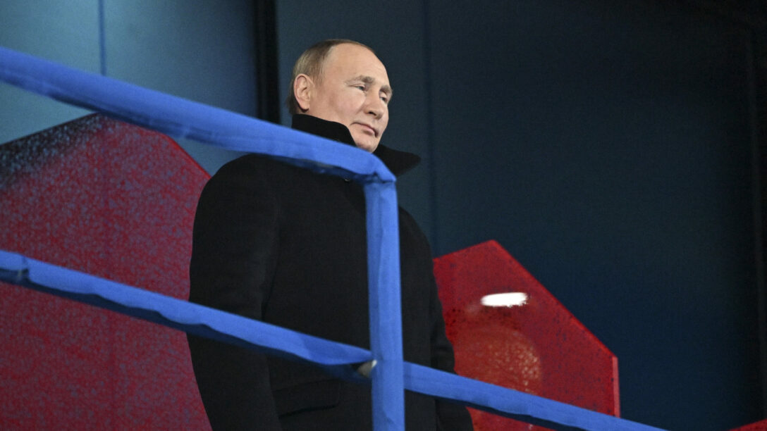 Vladimir Putin at the Olympic Opening ceremony