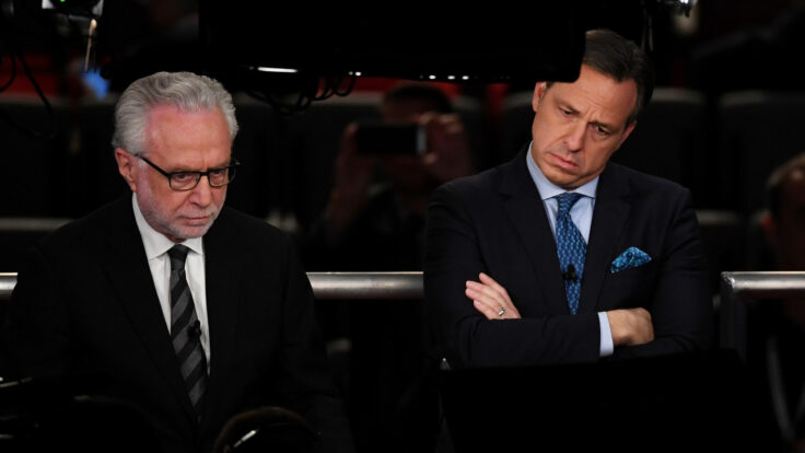 Wolf Blitzer and Jake Tapper