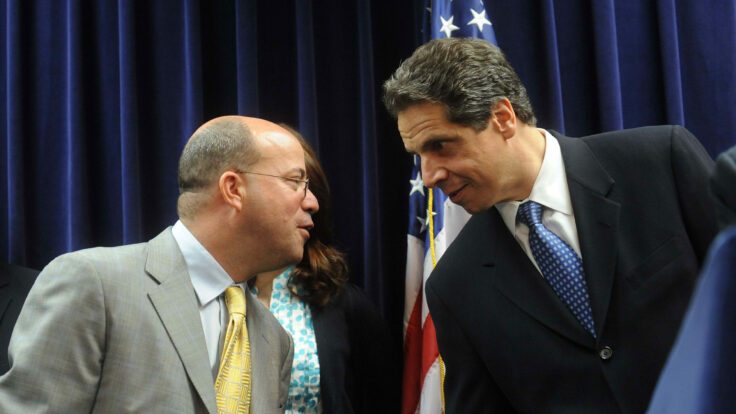 Jeff Zucker and Andrew Cuomo