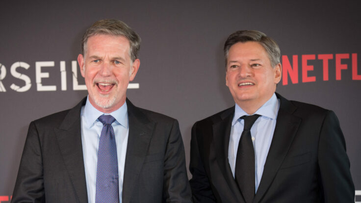 Reed Hastings and Ted Sarandos