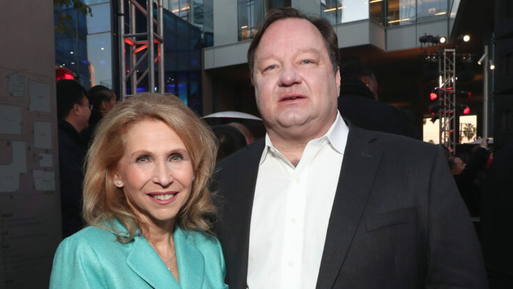 Shari Redstone and Bob Bakish