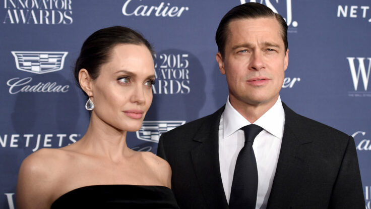 Angelina Jolie and Brad Pitt