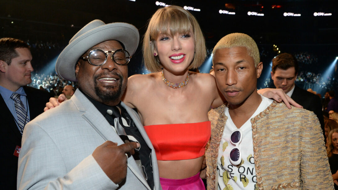 George Clinton, Taylor Swift and Pharrell Williams