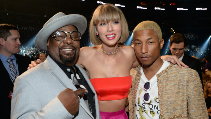 George Clinton, Taylor Swift and Pharrell Williams