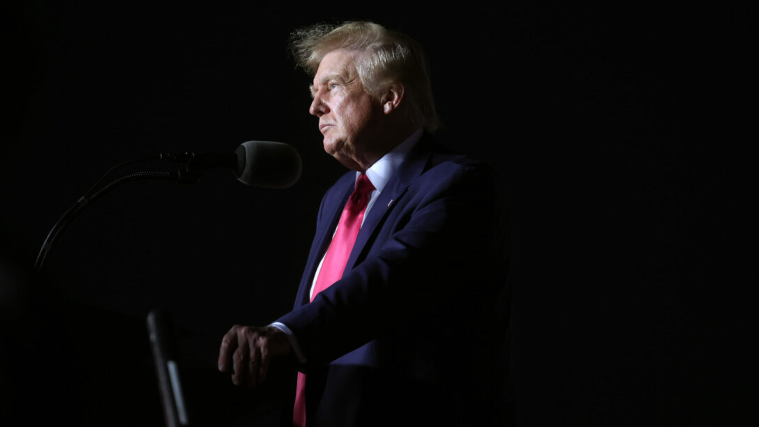 Former President Trump Holds Rally In Support Of Wisconsin Candidates