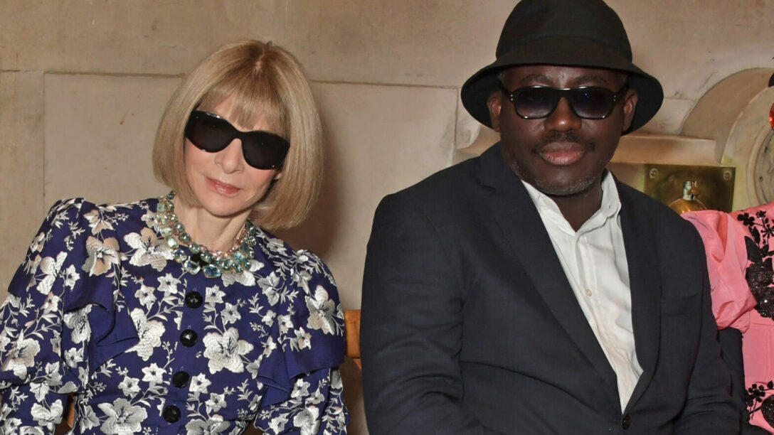 Edward Enninful and anna wintour