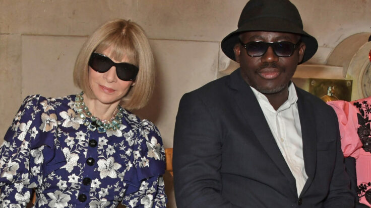 Edward Enninful and anna wintour