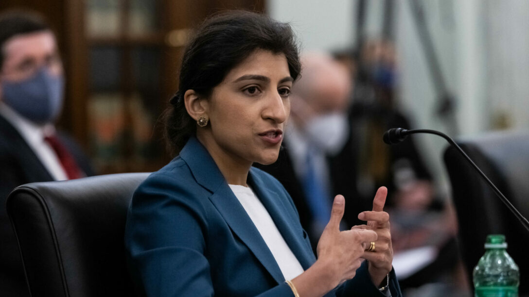 F.T.C. Chair Lina Khan.