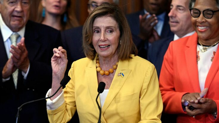 US Speaker of the House Nancy Pelosi