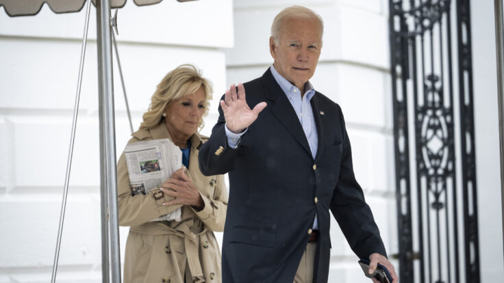 President And Mrs Biden Depart White House For Puerto Rico