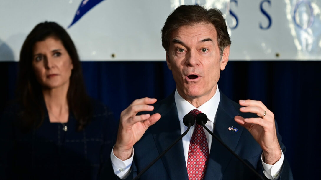 Republican Pennsylvania Senate nominee Dr. Mehmet Oz.