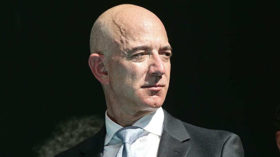 bezos at post