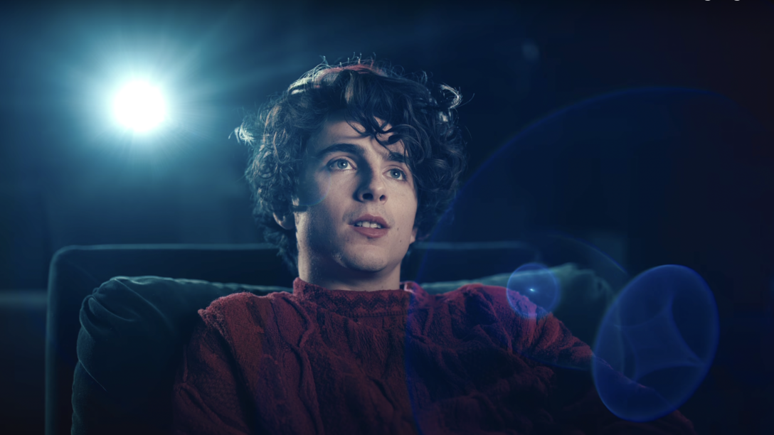 The recent Apple TV+ ad with Timothée Chalamet.