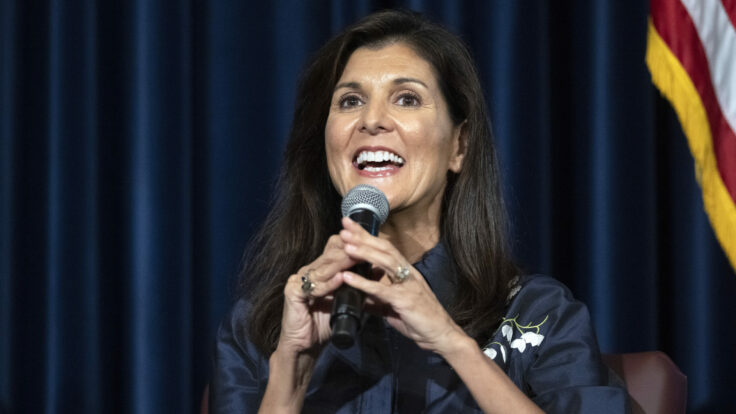 aNikki Haley, the newest entrant in the Republican 2024 field, needs to overcome a line of low-key sexist interrogation about her ability to win over the G.O.P. base.