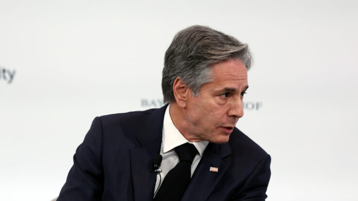 U.S. Secretary of State Antony Blinken at the 2023 Munich Security Conference.