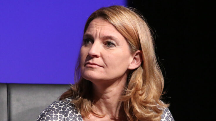 WGA West president Meredith Stiehm (pictured) and writer Michael Winship sent a rallying email to members on Monday after executive director and lead negotiator David Young took medical leave three weeks before studio negotiations.