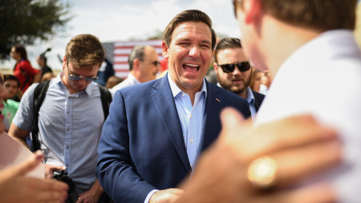 Florida governor Ron DeSantis.