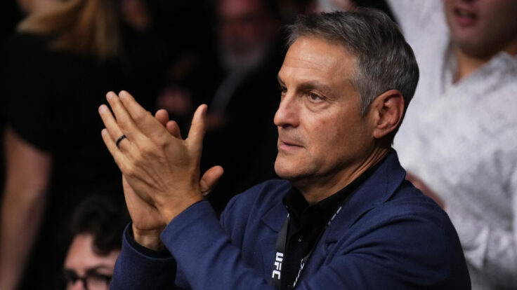 Endeavor C.E.O. Ari Emanuel (pictured) and president Mark Shapiro’s emotional pitch to WWE leadership led to the deal.