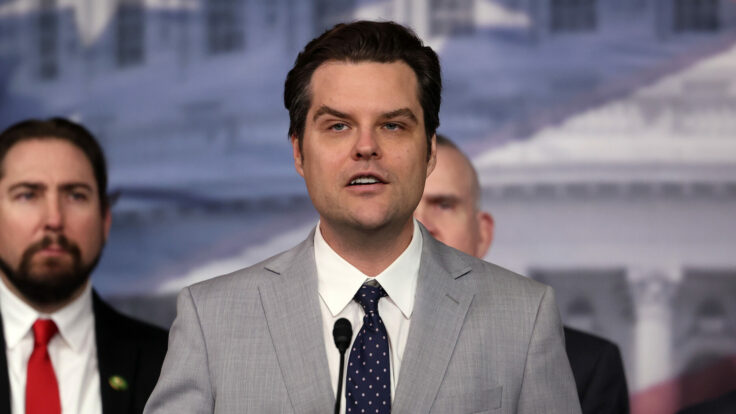 Matt Gaetz, the unofficial spokesperson of the so-called Taliban 20.