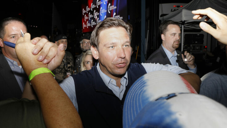 On television, DeSantis can come across as savvy, reasonably well media-trained, and sometimes aggressive. But in person, Tara immediately sensed a very different potential candidate.