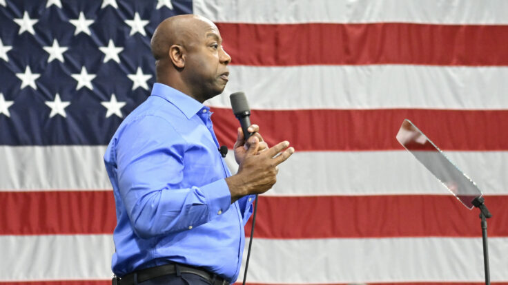 Tim Scott relies on the coded notion of “personal responsibility” to shift the burden of society’s failures onto the individual.