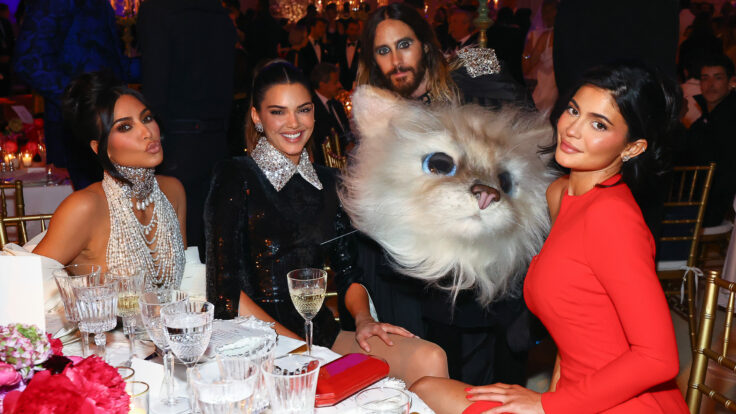 Jared Leto, slated to play Lagerfeld in an upcoming biopic, had to dress up like the late designer’s cat in order to freak people out.