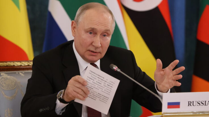 After a deafening 48-hour silence, Putin can’t seem to stop speaking.