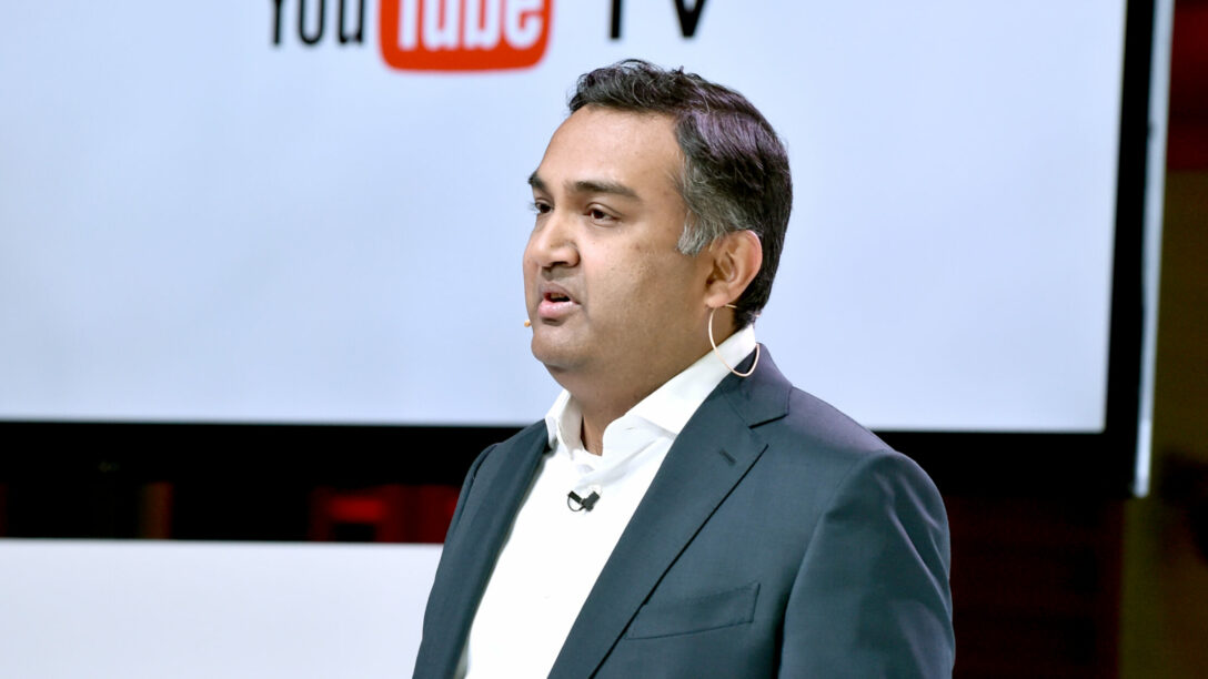 YouTube C.E.O. Neal Mohan.