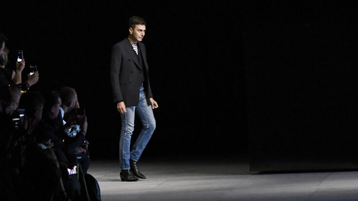Celine designer Hedi Slimane.