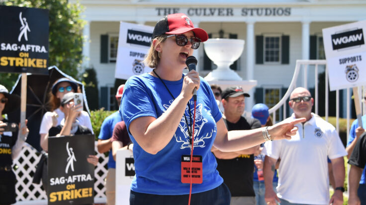 When the meeting arrived, WGA chief negotiator Ellen Stutzman and general counsel Tony Segall told Lombardini there would be no further negotiations unless the companies were willing to engage with all of the guild’s demands
