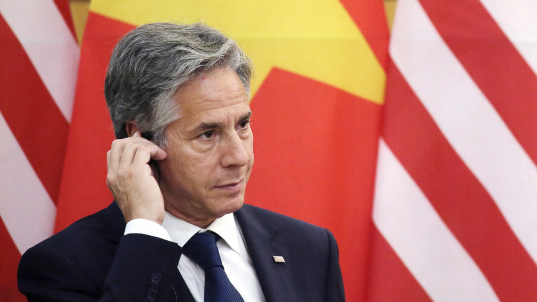 Secretary of State Antony Blinken rarely veers off script in public, or with the press, and sticks religiously to his office’s talking points.