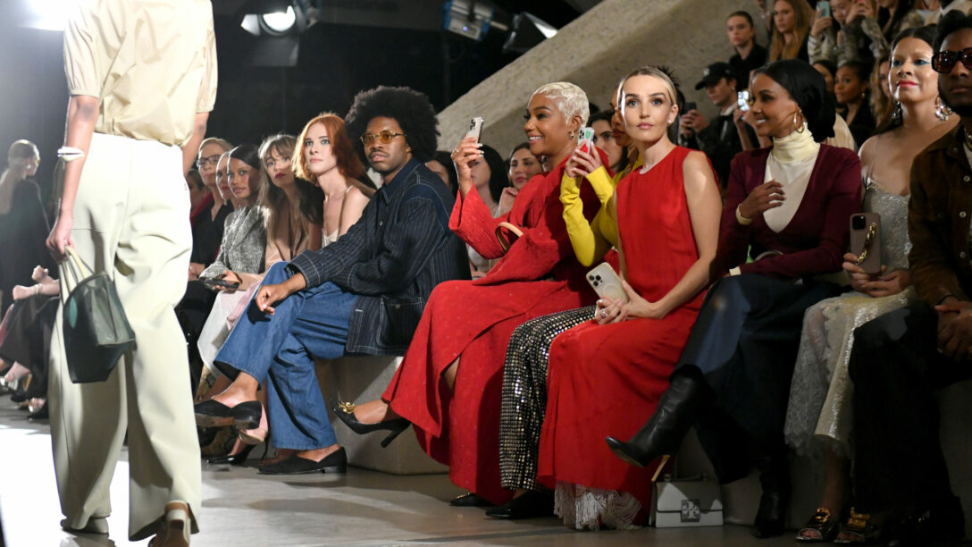 The Tory Burch SS24 fashion week show.
